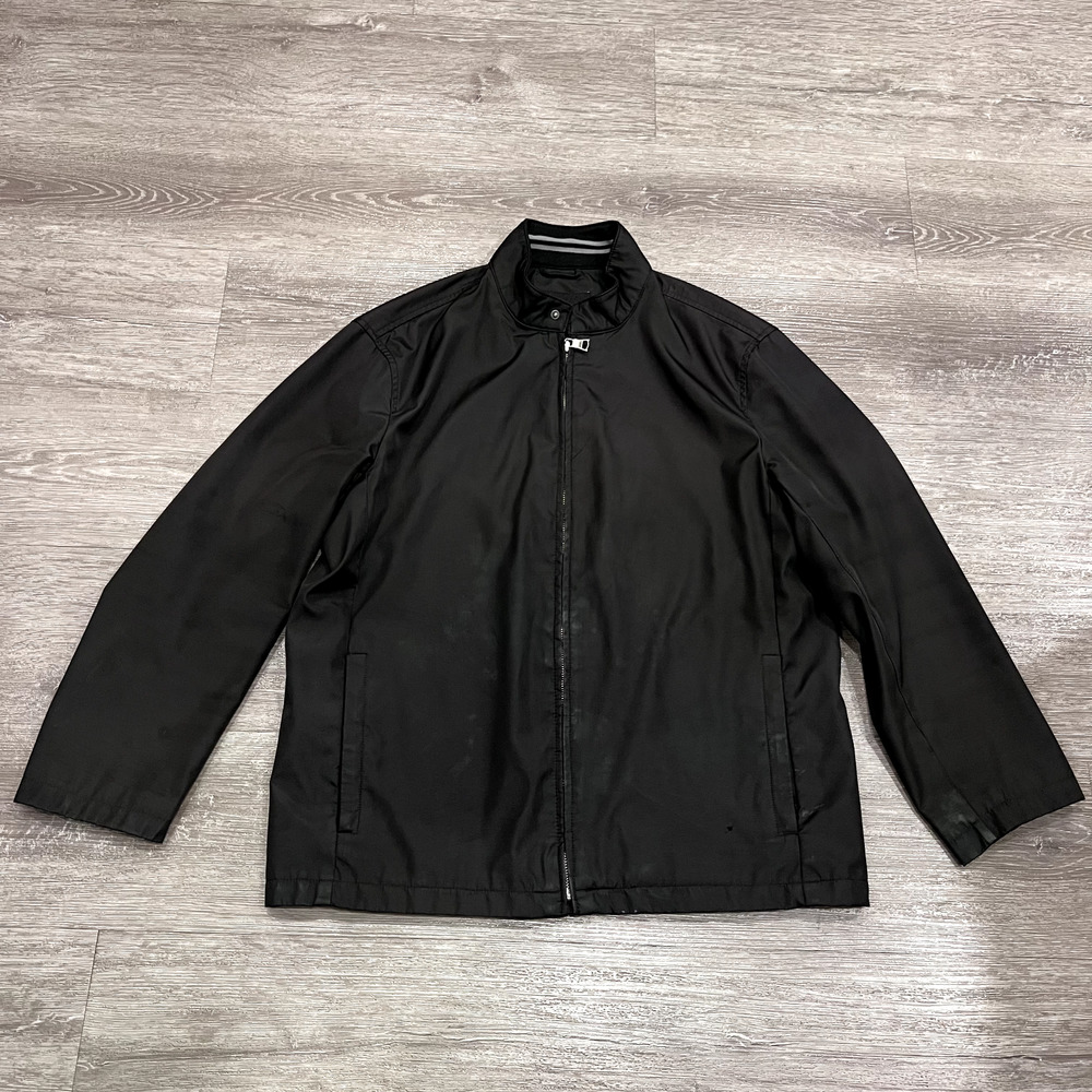 Banana Republic‎ Jacket Womens Large Black Bomber Lightweight Outdoor